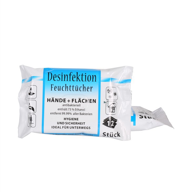 alcohol disinfectant wipes